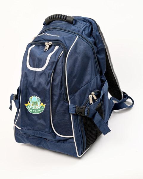 MBR Cricket Premium Backpack — blue